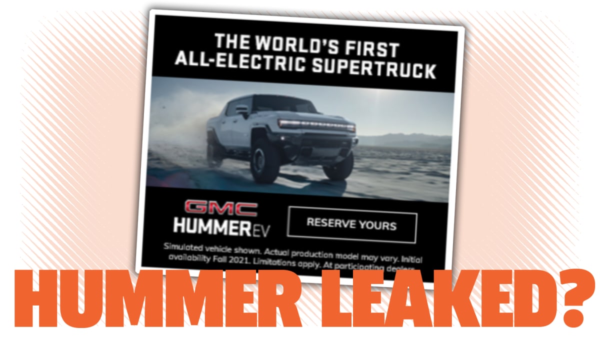 2022 Hummer EV Supertruck Mistakenly Leaked In Online Ad