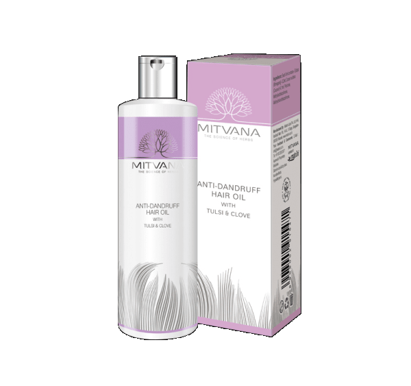 MITVANA Anti Dandruff Hair Oil (with Tulsi & Clove) (200ml)