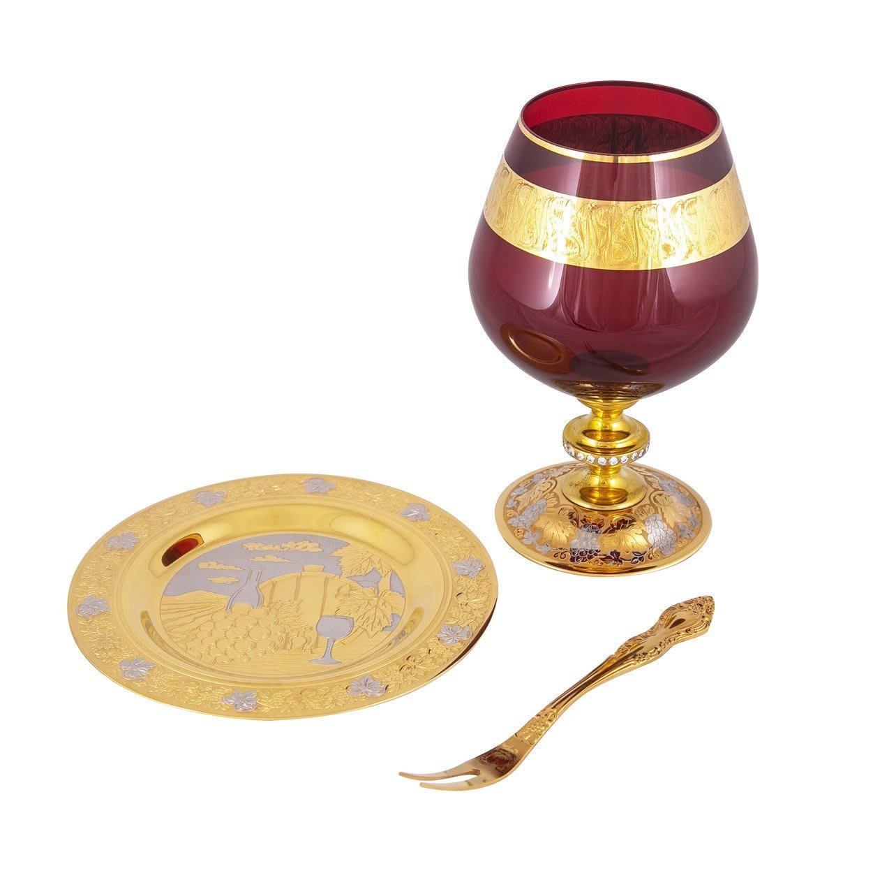 Crafted Cognac Set Glass Set Ascetic