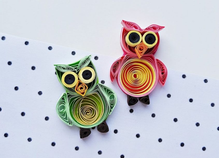 Quilled Owl Craft: A Fun Paper Quilling #Craft
