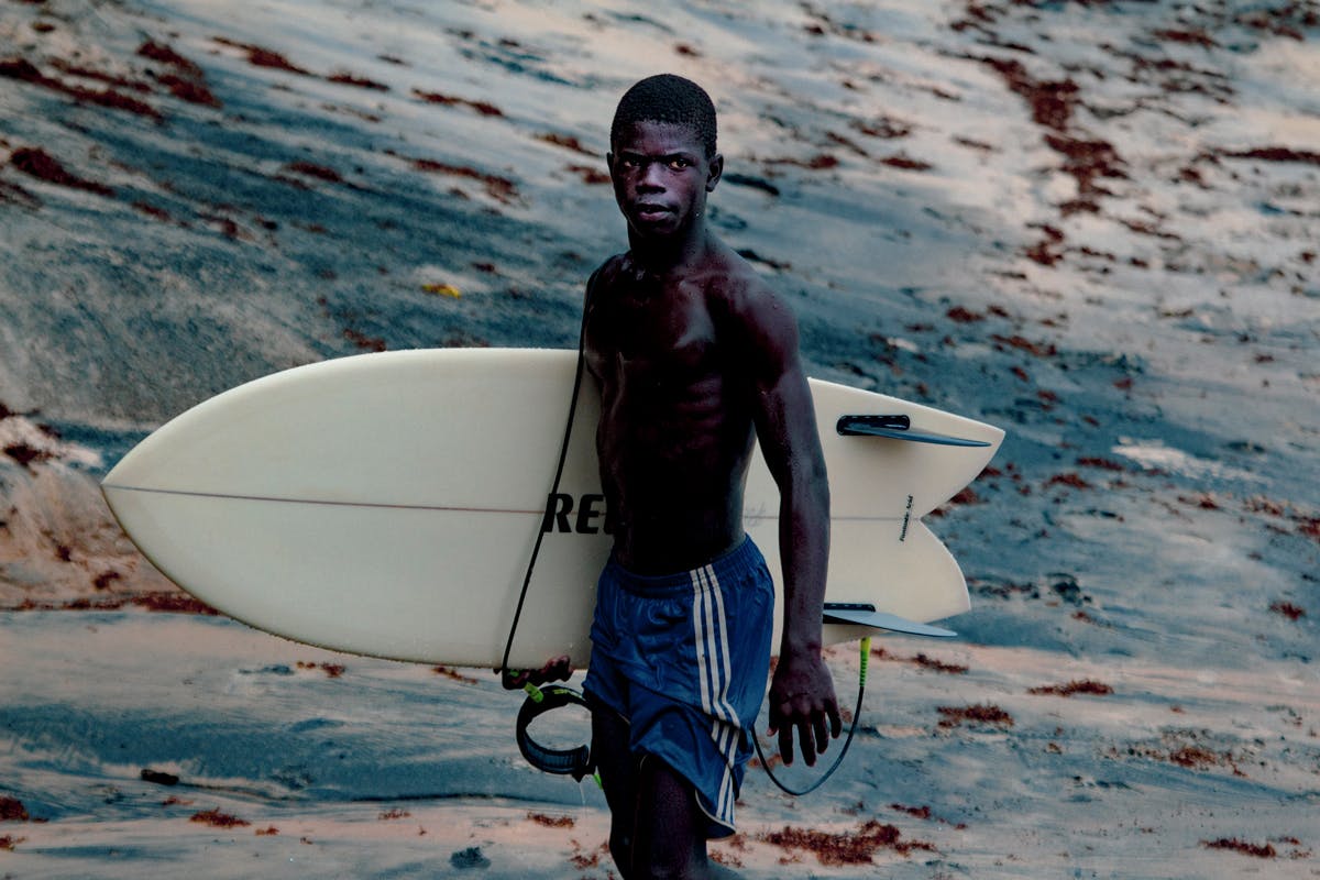 A new photo book is documenting African surf culture