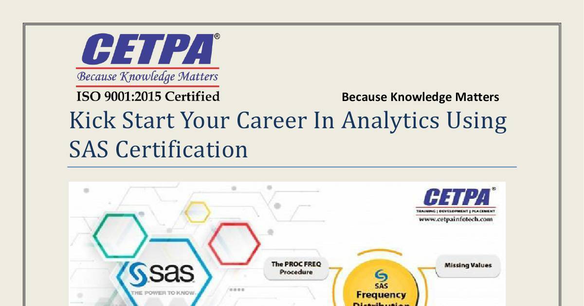 Kick Start Your Career In Analytics Using SAS Certification.pdf