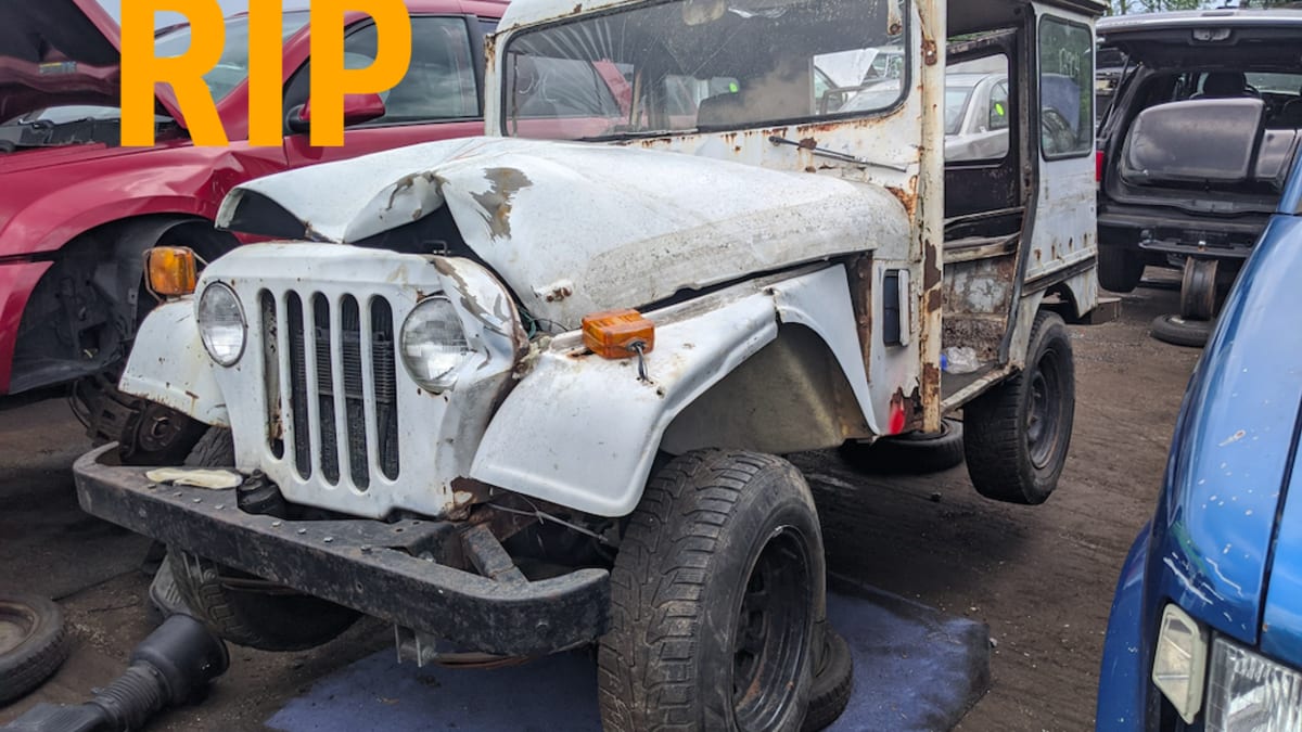 My Heroic $500 Postal Jeep Is Officially Dead In A Junkyard