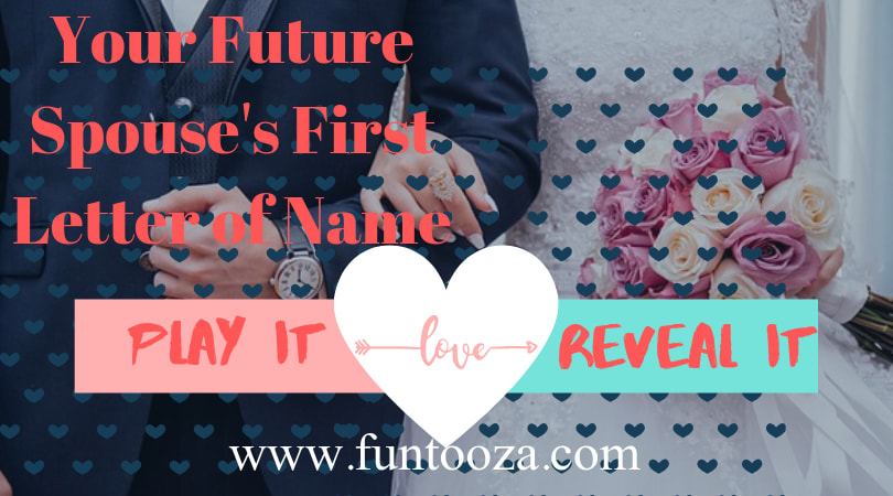 Future Spouse's first letter of Name You Must know right now