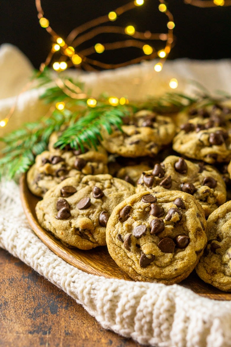 Spiced Holiday Chocolate Chip Cookies