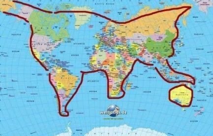 The Truth About The Earth - video - pettopi.com - Earth, funny cat Pictures, funny pet Pictures, world, map
