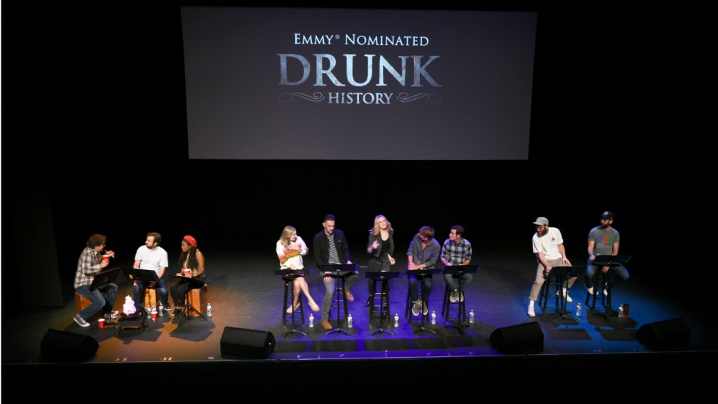 Derek Waters, Evan Rachel Wood, Colin Hanks and More Teach Live ‘Drunk History’ Lesson