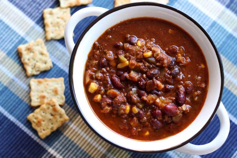 Slow-Cooker Southwestern Beef Chili