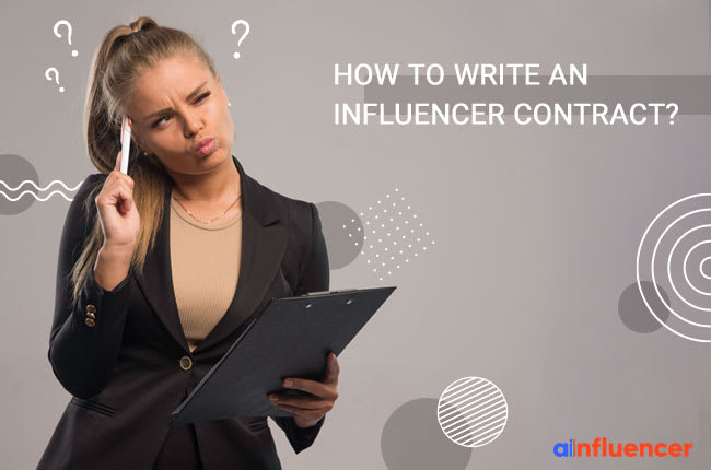How to Write an Influencer Contract?