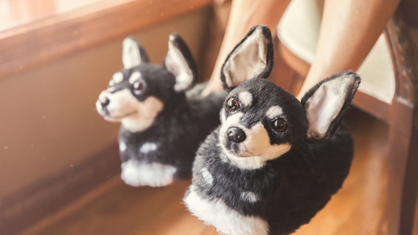 These Custom-Made Slippers Are Designed to Look Exactly Like Your Pet