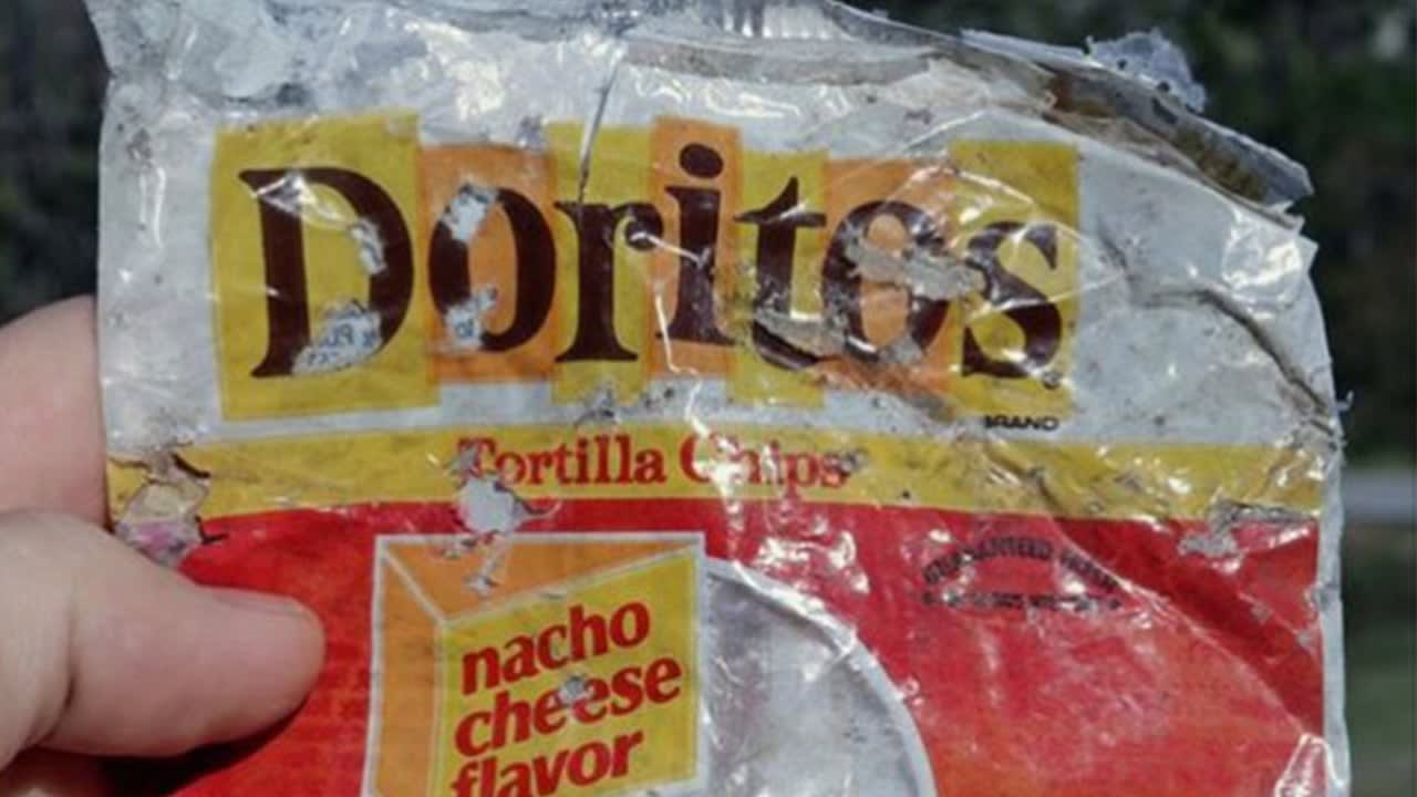 Nearly 40-Year-Old Doritos Bag Washes Ashore on North Carolina's Outer Banks
