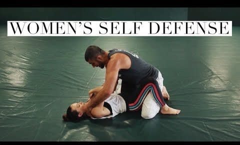 Women's Self Defense Choke Hold