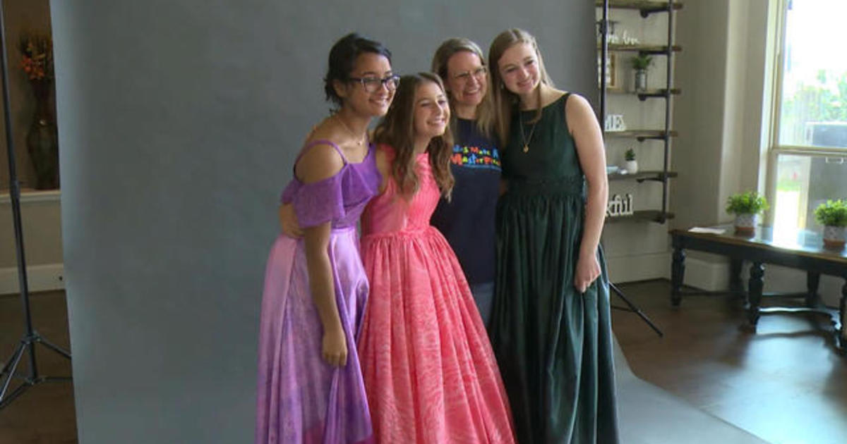 Teens with skin conditions model dresses that show more than what meets the eye