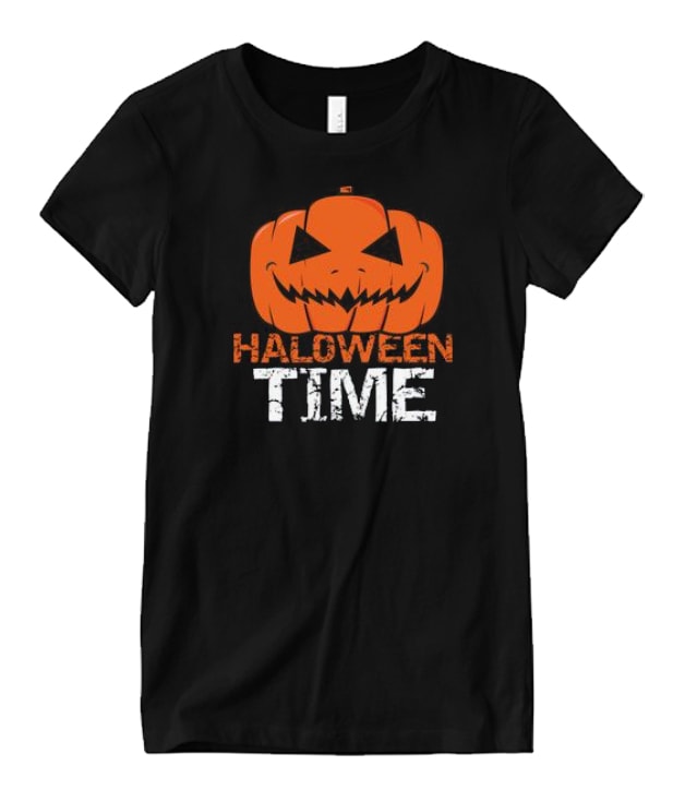 Halloween Time Matching T Shirt