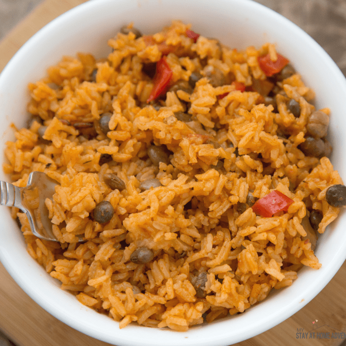 Arroz con Gandules Instant Pot Recipe * My Stay At Home Adventures