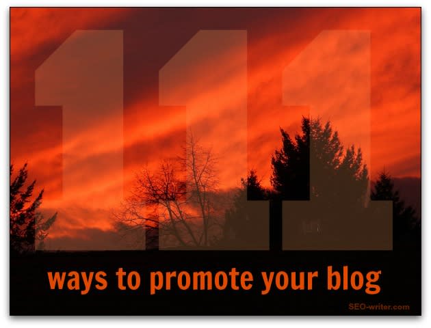 How to promote your blog in 111 easy steps