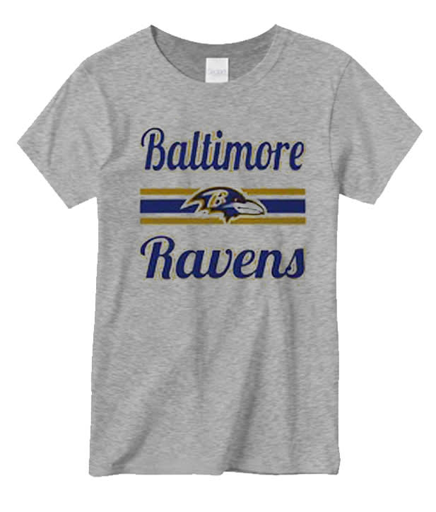Baltimore Ravens Grey daily T Shirt