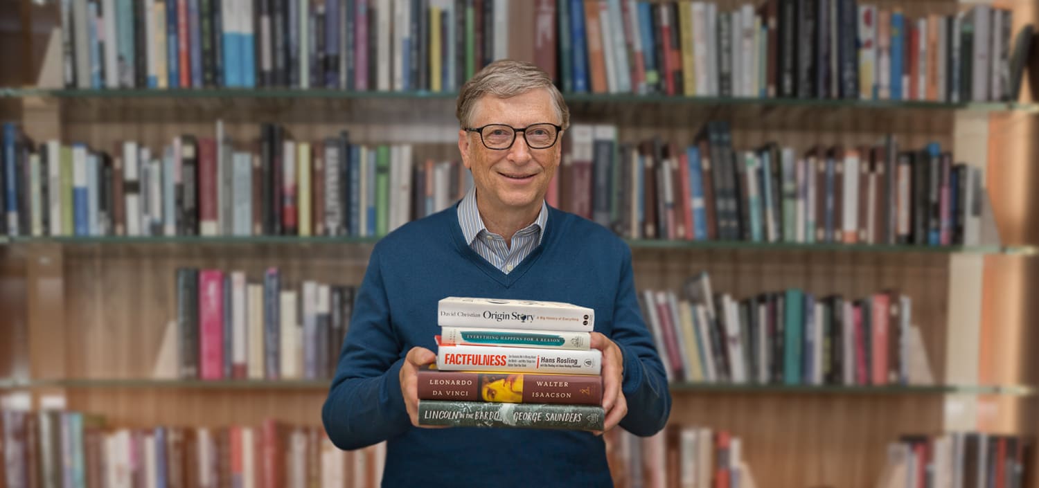Bill Gates Shares the 5 Books You Should Read This Summer