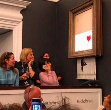 Here Are 8 Major Questions Still Unanswered About Banksy's Sotheby's Prank