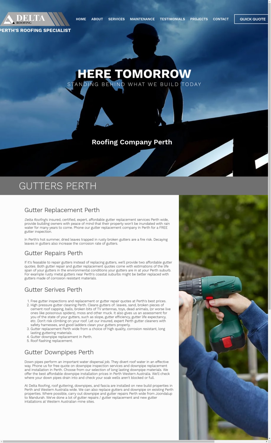 Roof Gutters Perth, Affordable Price Roof Gutters Perth WA