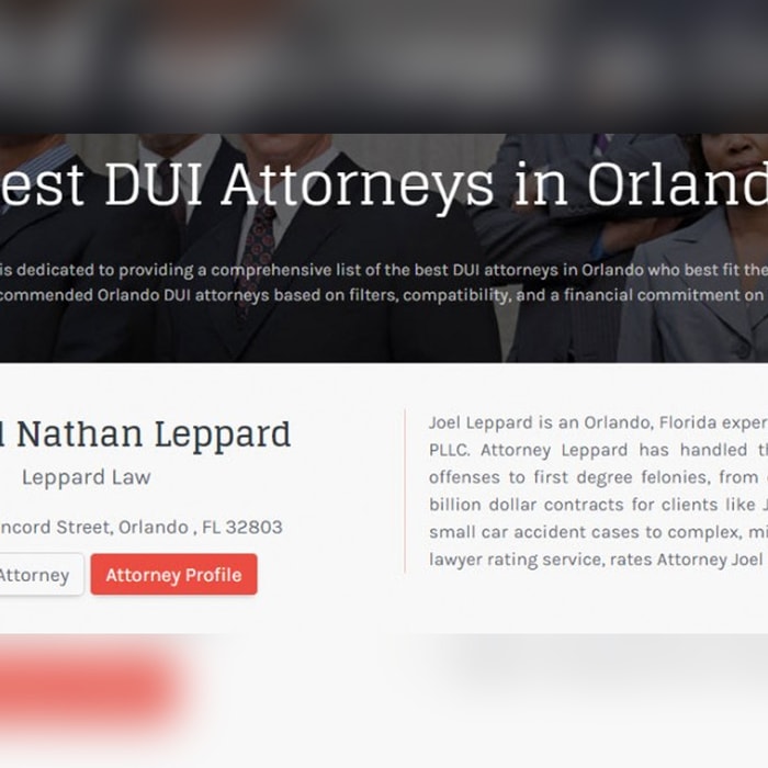 Voted 2017 Best Orlando DUI Attorneys in Florida