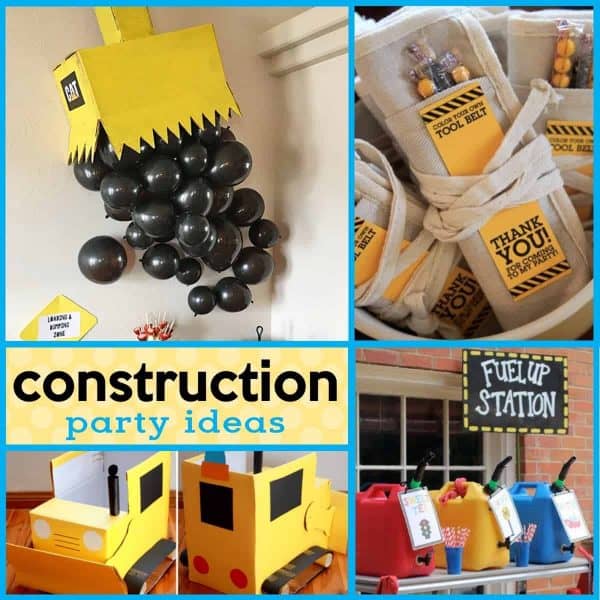 18 Buildable DIY Construction Party Ideas