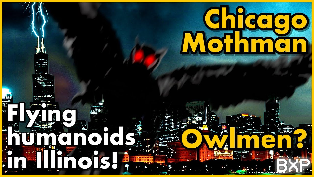 Five true first person encounters with Chicago Mothmen Humanoids! Why are they here, now? BXP A019
