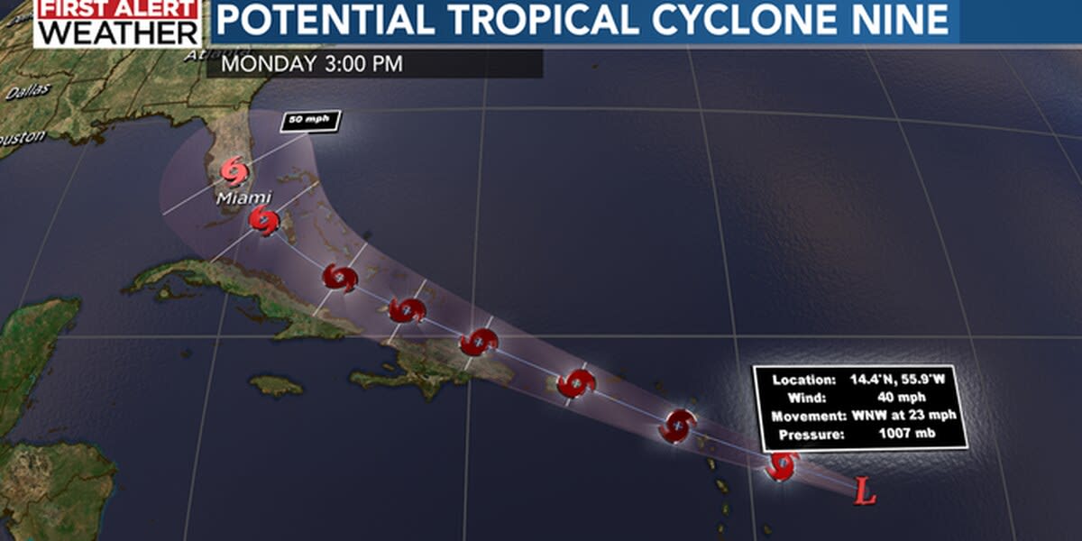 Potential Tropical Cyclone to Hit Florida as storm Isaias