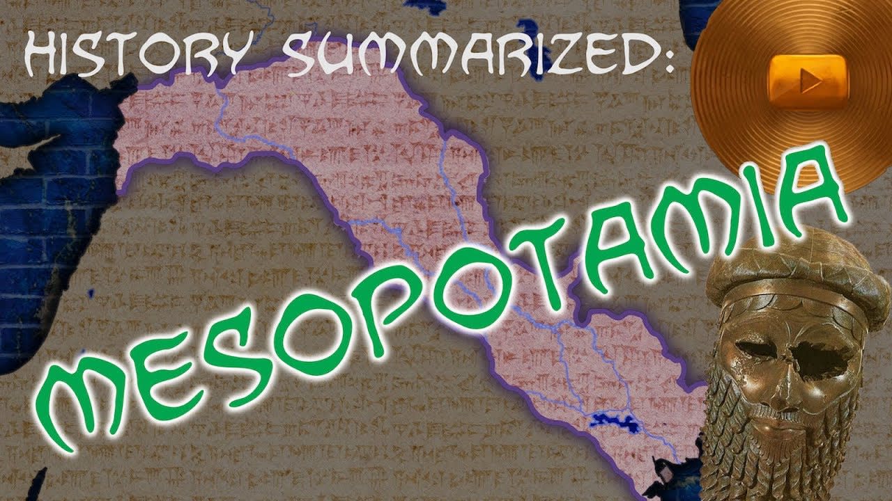 History Summarized: Mesopotamia — The Bronze Age