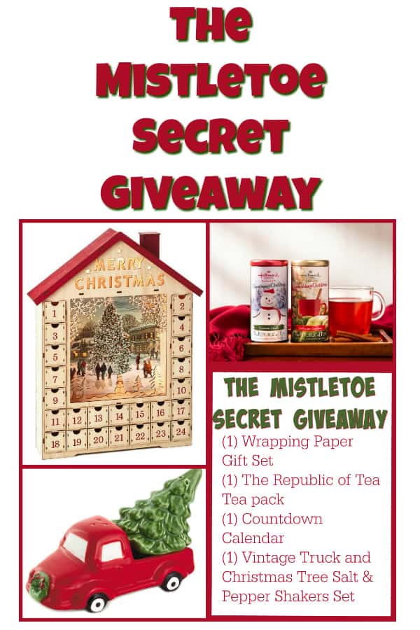 Countdown To Christmas original premiere, The Mistletoe Secret Giveaway