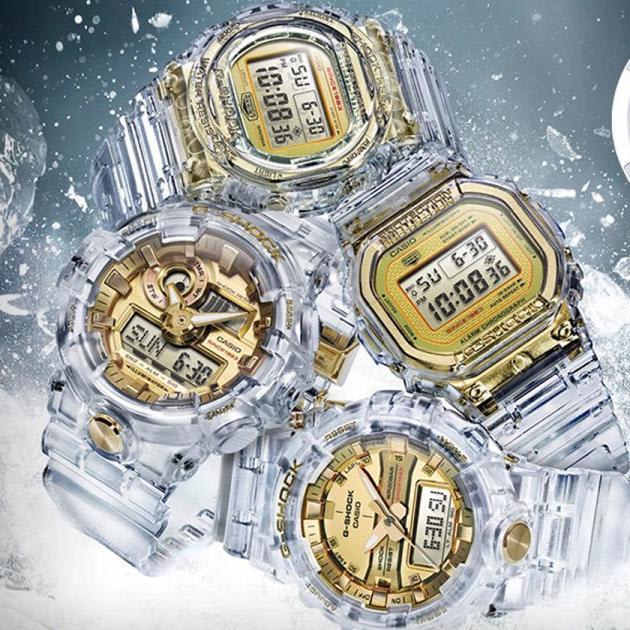 Casio's see-through G-Shock watches are an icy blast of nostalgia