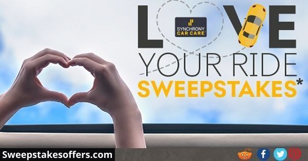 Synchrony Bank Love Your Ride Sweepstakes - Synchronycarcare.com