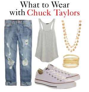 Converse Chuck Taylor All Star - 5 Ways to Wear - Mom Generations | Audrey McClelland | Stylish Life for Moms