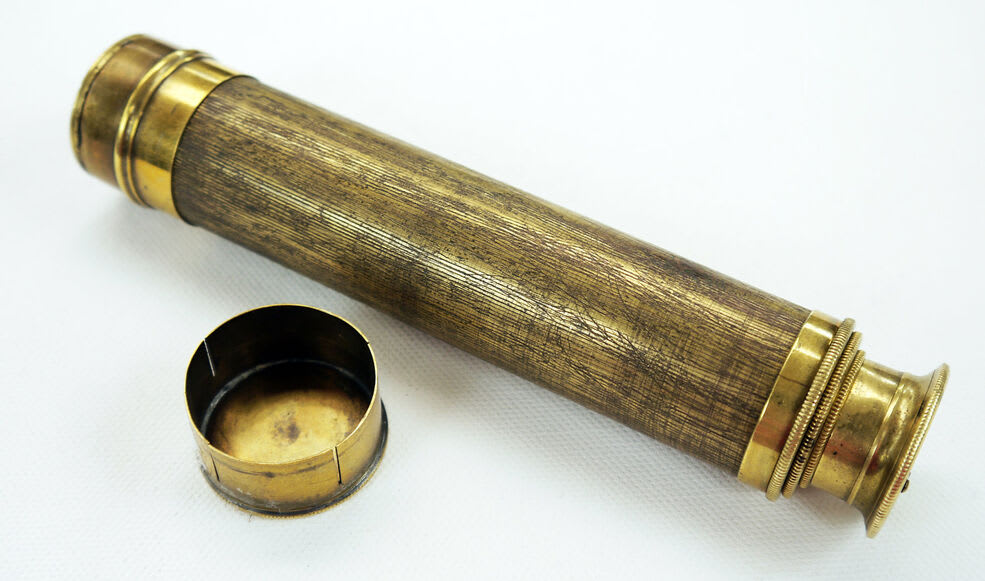 Charles Darwin's Spyglass - used by Darwin during his voyage aboard the HMS Beagle to observe species from afar - 1833