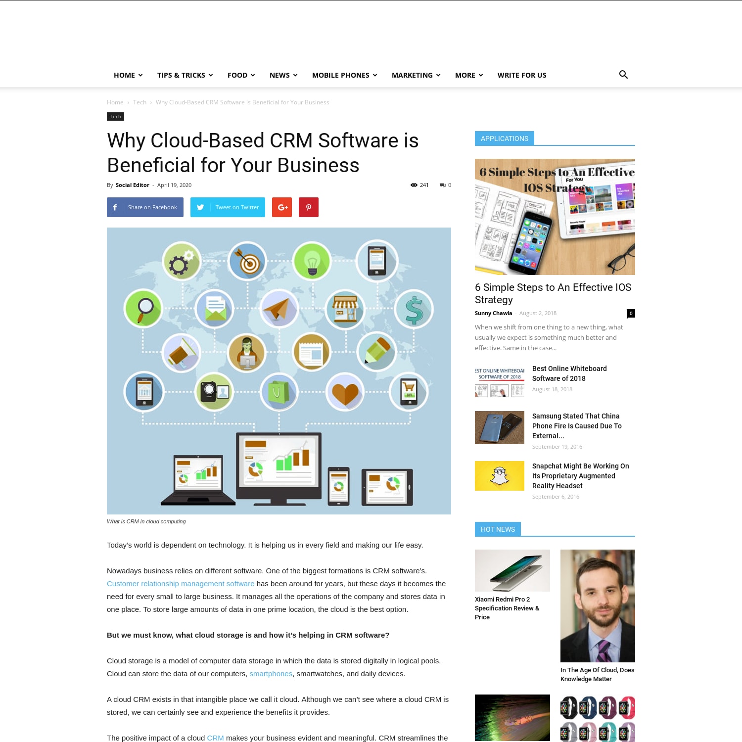 Why Cloud-Based CRM Software is Beneficial for Your Business