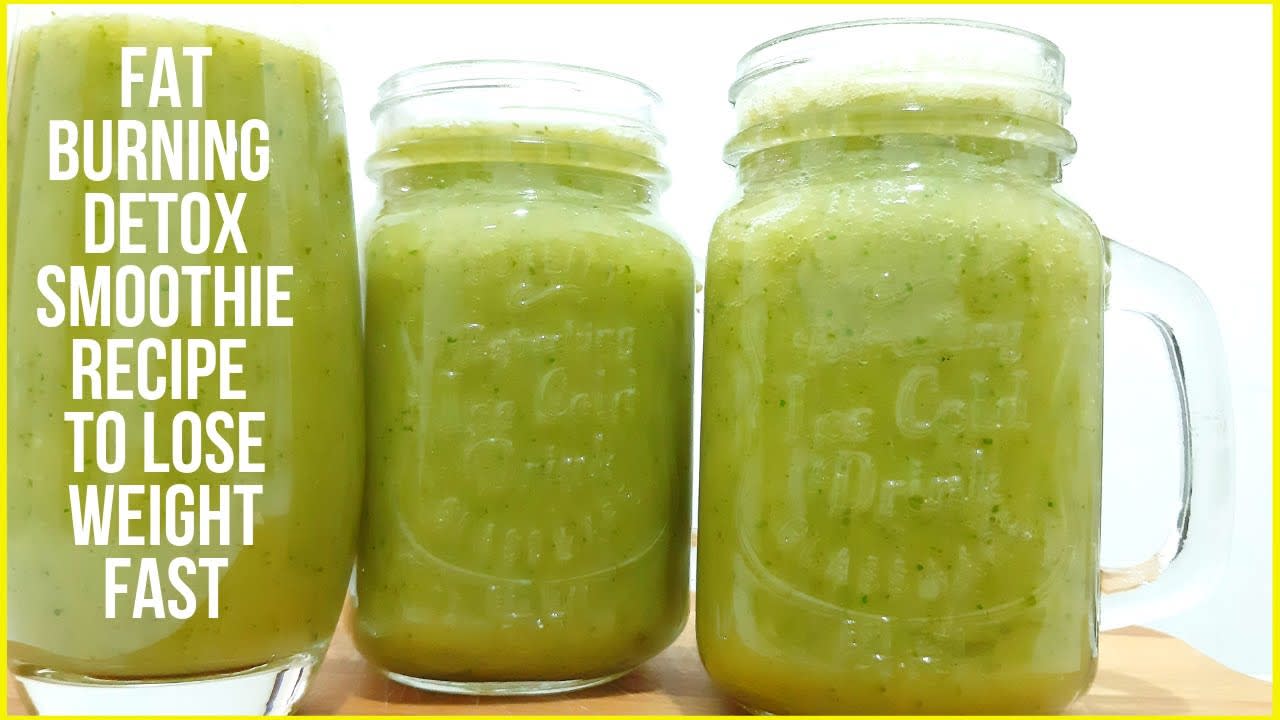 Fat Burning Detox Smoothie Recipe To Lose Weight Fast