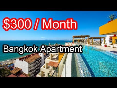 Bangkok Apartment Condo for $300 Per Month Rental. You Wouldn't Believe This Is What You'll Get
