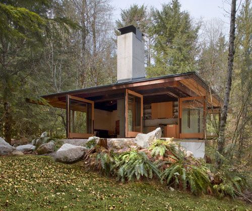 Tye River Cabin | Small house, House design, Architecture