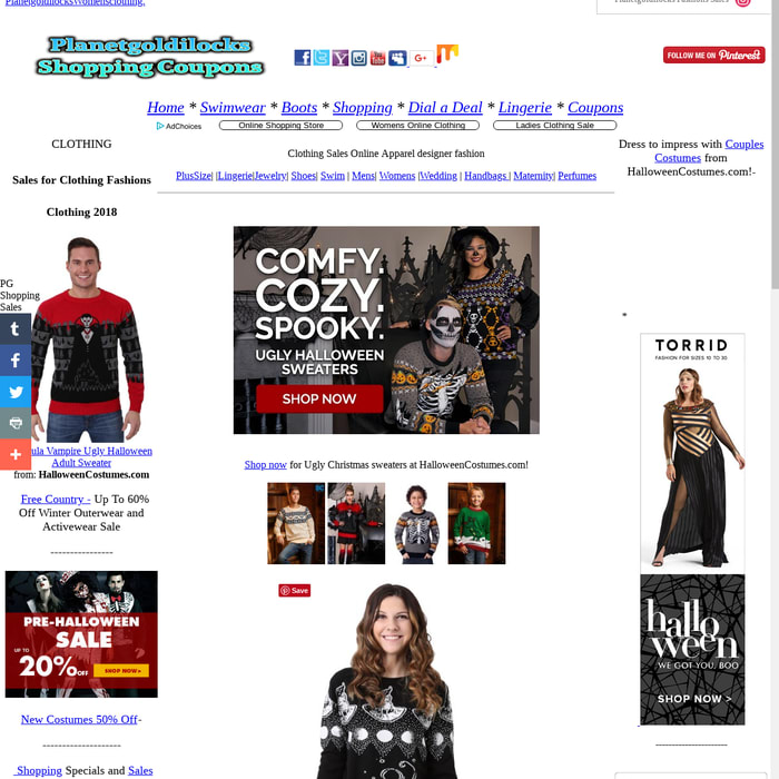Online Clothing designer fashion apparel