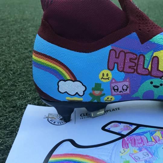 New York Red Bulls to wear special boots in support of Tackle Kids Cancer