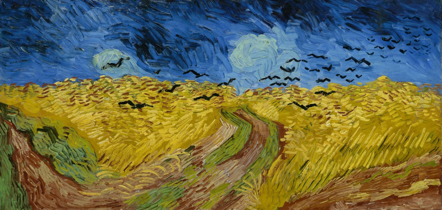 Vincent van Gogh - Wheatfield with crows (1890)