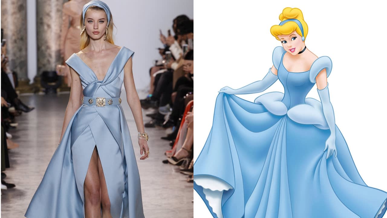 What If a Disney Princess Wore Haute Couture?