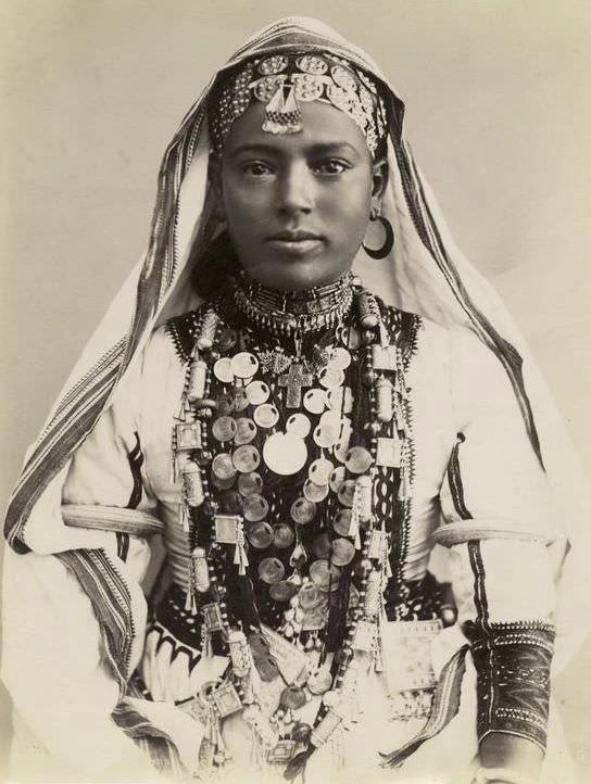 A woman from Egypt in 1887.