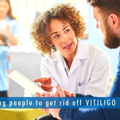 Where can Vitiligo affect?