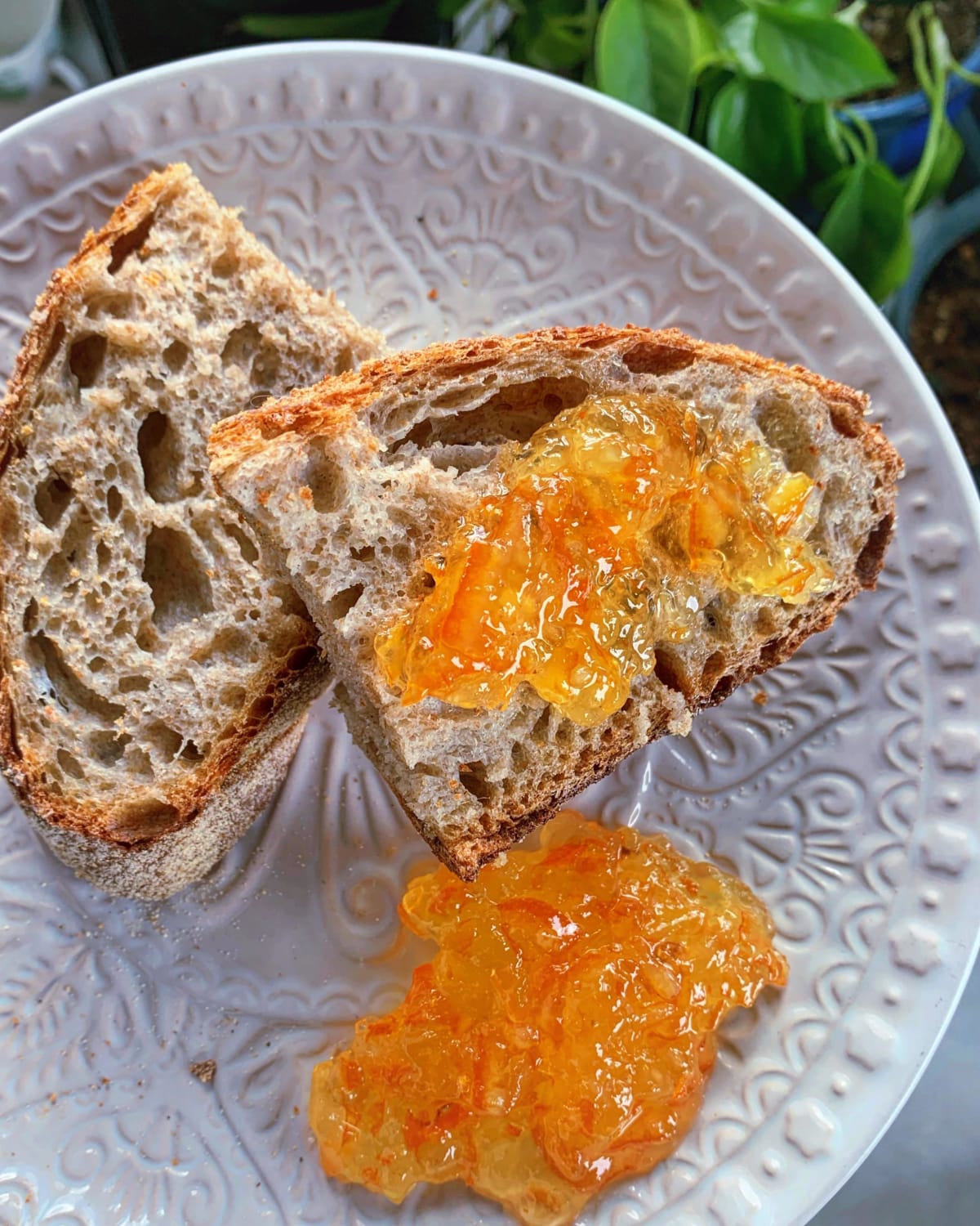 Put toasted sesame oil and marmalade on your sourdough. Trust me.