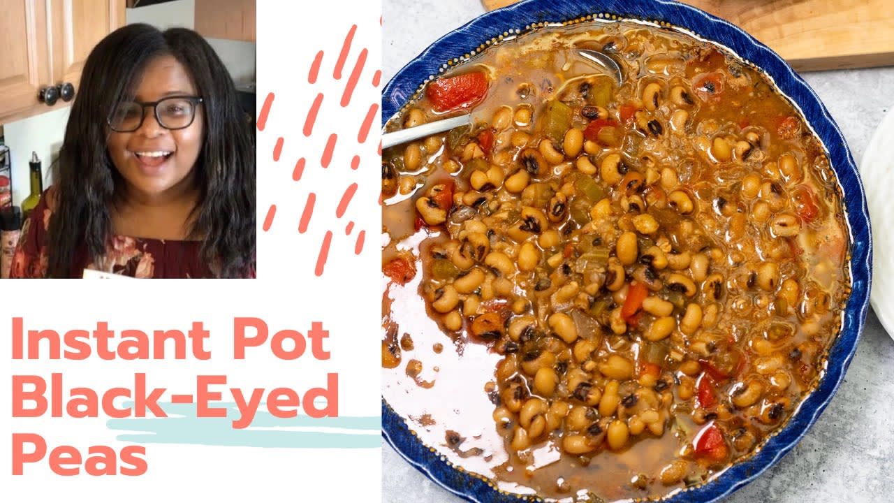 Vegan Instant Pot Black-Eyed Peas