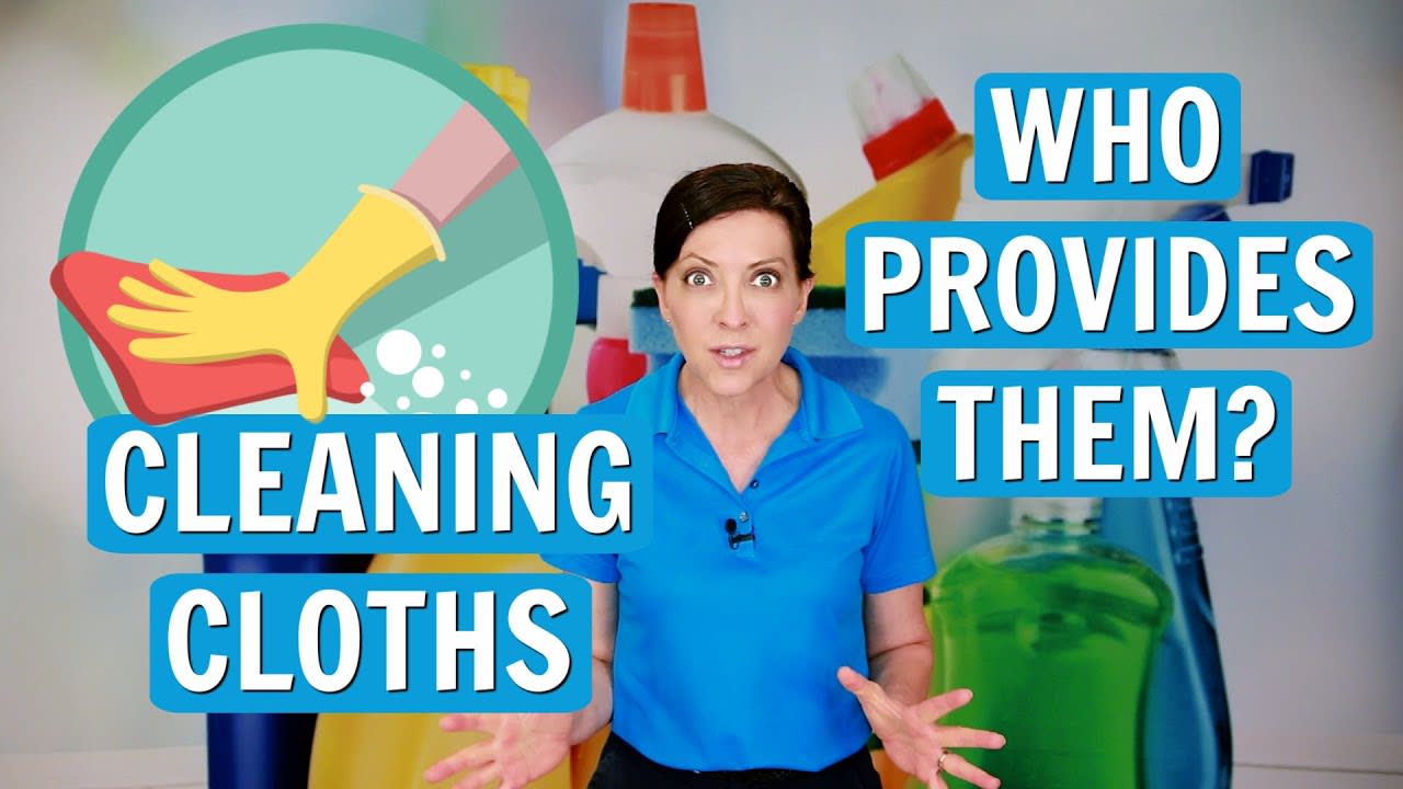 Cleaning Cloths - Who Provides Them? The Cleaning Company or the Homeowner?