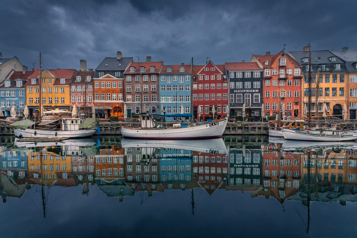 Boats in Nyhavn