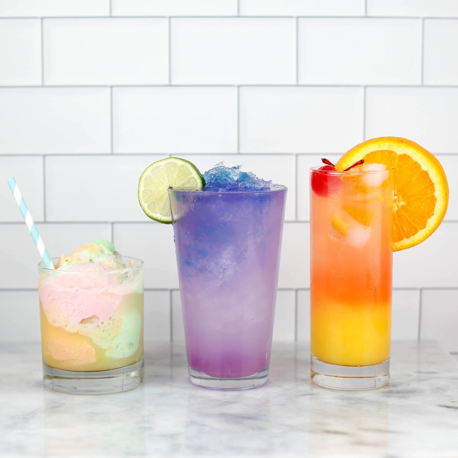 Colorful mocktails make for a picture-perfect summer sip
