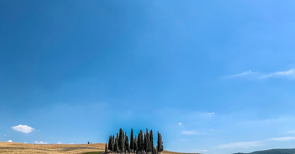 Cycling the magnificent natural scenery of the Val d'Orcia in Tuscany region of Italy.